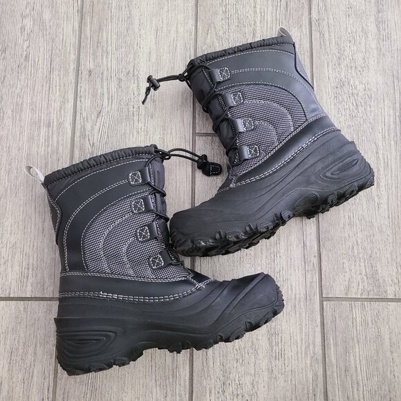 Winter Snow Boots The North Face Youth size 3 Waterproof Thermalfelt Insulation - Picture 8 of 12